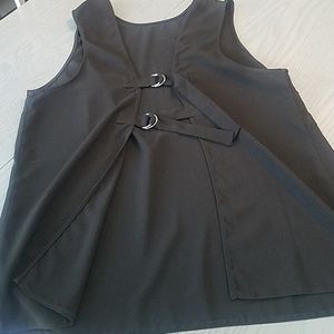 ASOS open back buckled sleeveless top